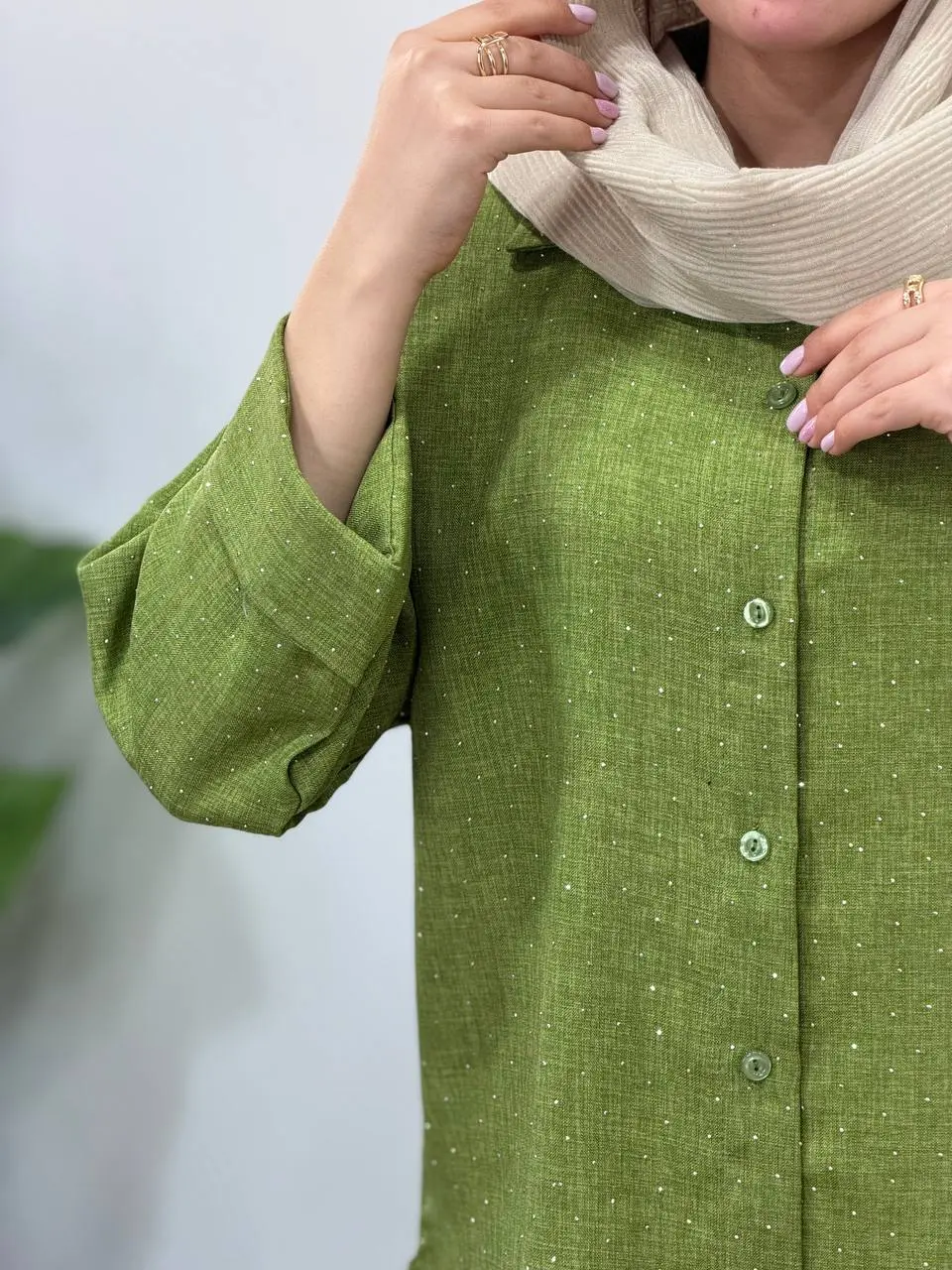 تونیک مانتویی نگین دوزی تارا